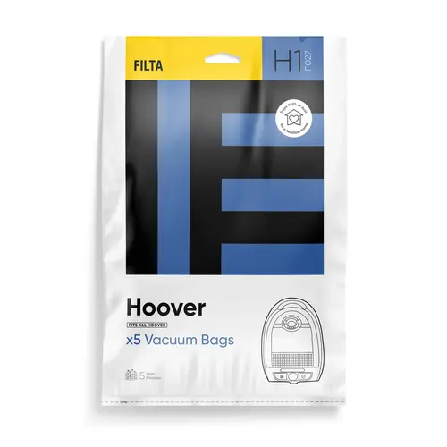 Filta Hoover Microfibre Vacuum Cleaner Bags 5 Pack - Filta