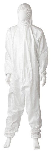 Microporous Coverall Type 5/6 - White, M, 55gsm *Water Resistant Coverall              - Matthews