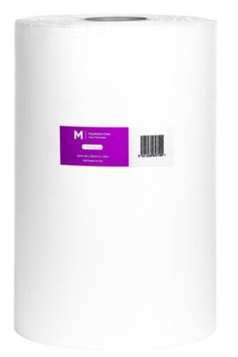 POR Polyethylene Sheet - Clear, 400mm x 700mm x 45mu - Matthews