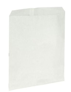 Confectionery Paper Bag #3 - White, 160mm x 200mm, 40gsm   - Matthews