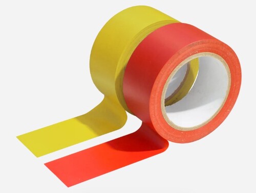 Isle Marking Tape 50mm wide x 33m - Yellow - AMS