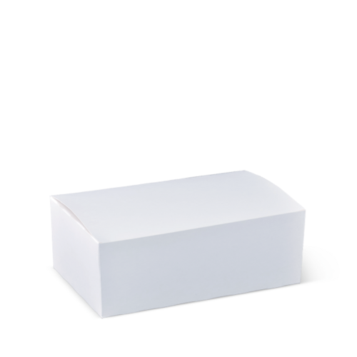 Medium Snack Box (Bulk) White 172 x 103 x 70 - Detpak