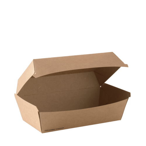 Go Medium Meal Box Brown 175 x 90 x 82 - Detpak